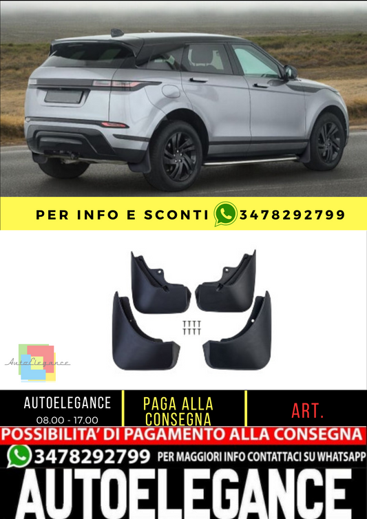 ✨Premium Front and Rear Mud Flaps Set for Range Rover Evoque L551 from✨