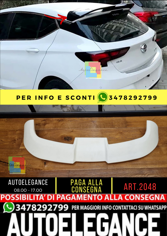 ✨2048 SPOILER SUITABLE FOR OPEL ASTRA K 2015-2021 OETTINGER LOOK RAW ✨