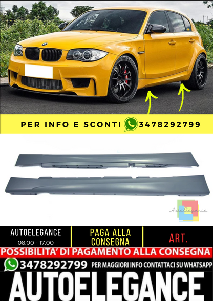 ✨MINIGONNE  + SOTTOMINIGONNE LATERALI ADATTO PER BMW E87 E88✨