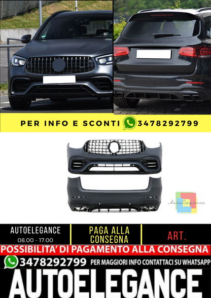 💥BODYKIT SUITABLE FOR Mercedes GLC SUV Facelift X253 (2020-Up) GLC63 Design Cro💥 