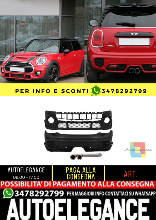 🔥BODYKIT SUITABLE FOR MINI ONE III F56 3D (2014-Up) JCW Design🔥 