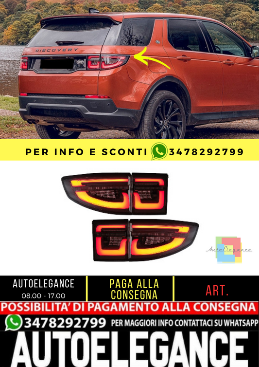 ✨FARI posteriori a LED adatti per Land Rover Discovery Sport L550 (2014-2019)✨