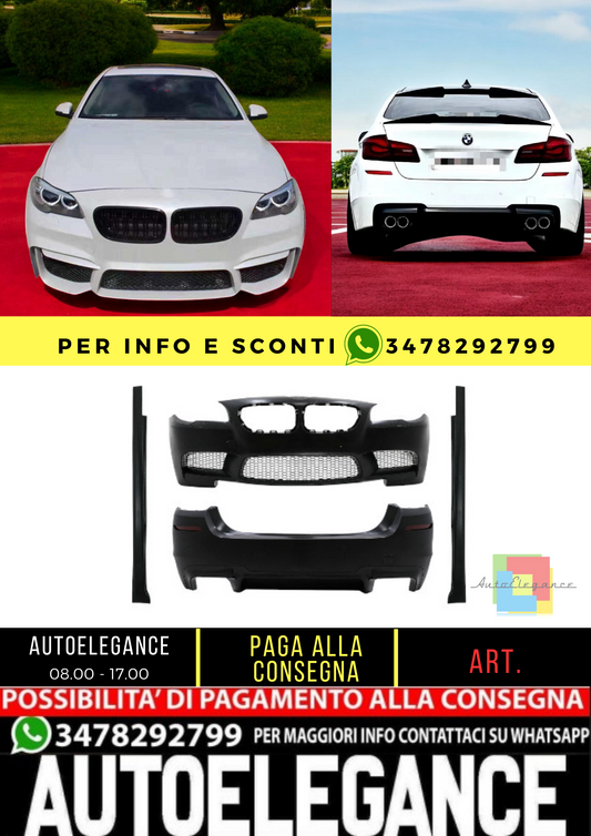 🔥BODYKIT SUITABLE FOR BMW 5 Series F10 (2010-2017) M5 Design🔥