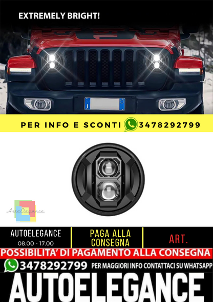 FARI ANTERIORE ADATTO PER Jeep Wrangler JK TJ LJ