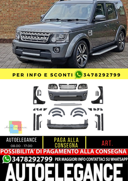 ✨BODYKIT SUITABLE FOR Land Rover Discovery 3 to Discovery 4 Facelift✨