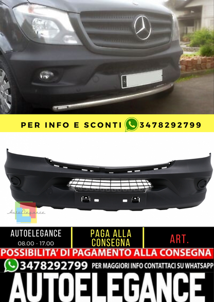 Paraurti anteriore adatto per Mercedes Sprinter 906 NCV3 (2014-2018)