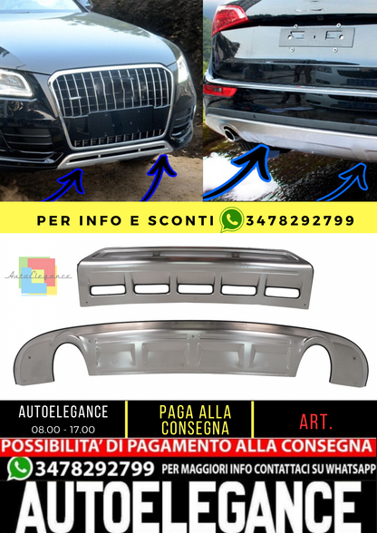 ✨Piastre paramotore Off Road adatte per Audi Q5 8R Facelift (2013-2016) ✨