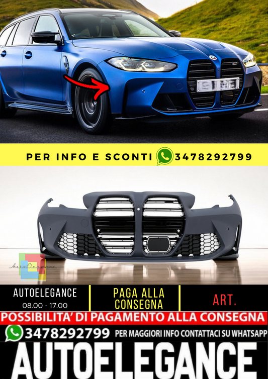 🔥Front bumper suitable for BMW 3 Series G20 Sedan G21 Touring 18-22 G80 🔥 
