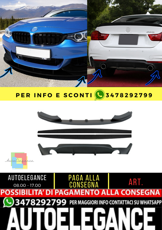 🔥EXTENSION BODYKIT SUITABLE FOR BMW 4 Series F32 F33 F36 13-19🔥 