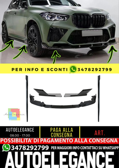 🔥BODYKIT aero front bumper and rear splitter suitable for BMW F95 X5M🔥 