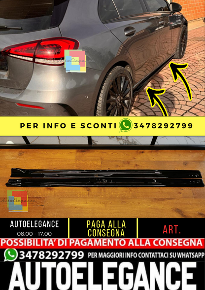 🔥UNDER SKIRTS SUITABLE FOR MERCEDES A CLASS W177 HB V177 SEDAN A35 A45🔥 