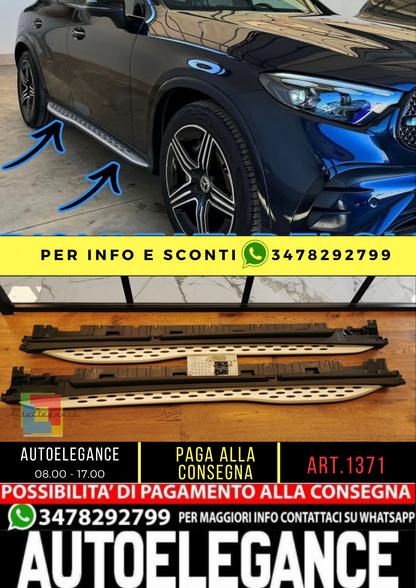 💥1371 PEDANE ADATTO PER MERCEDEZ BENZ GLC SUV X254 C254 COUPE 2022+ SATINATE💥