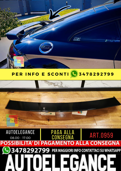 ⚡0959 SPOILER ADATTO PER AUDI RSTT 8J TT FV A5 A6 A7 BERLINA LOOK RS NERO LUCID⚡