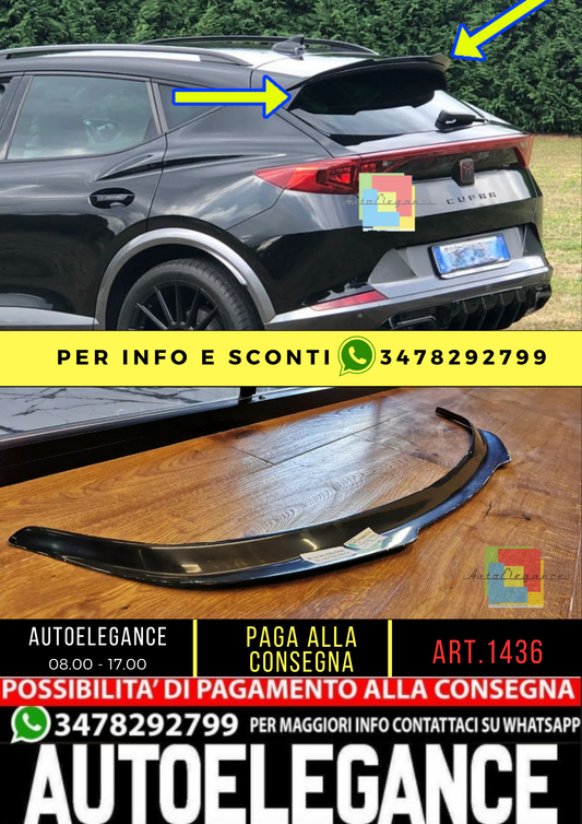 ⭐1436 Spoiler suitable for CUPRA Formentor 2020+⭐ 