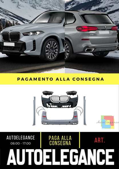 🔥BODYKIT SUITABLE FOR BMW X5 G05 19-22 Conversion to LCI 2024 M-Tech Design🔥