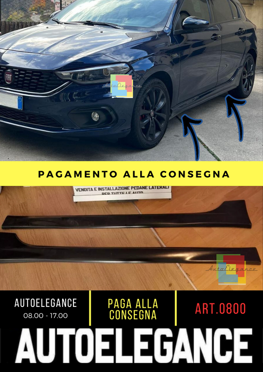 0800🔥MINIGONNE ADATTO PER FIAT TIPO HB SW SEDAN 2015+ GREZZO LOOK SPORT 🔥