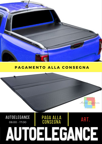 Copertura del vano di carico pieghevole con LED per Ford Ranger T9 dal 23