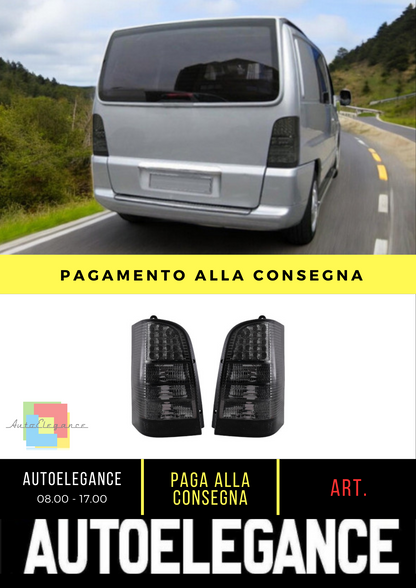 💥Fanali posteriori a LED adatti per Mercedes Classe V Vito W638 96-03 Fumo💥