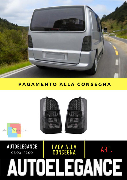💥Fanali posteriori a LED adatti per Mercedes Classe V Vito W638 96-03 Fumo💥