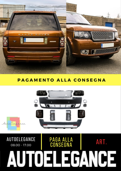 🔥BODYKIT SUITABLE FOR Land Range Rover Vogue L322 (2010-2012) Conversion to dE🔥