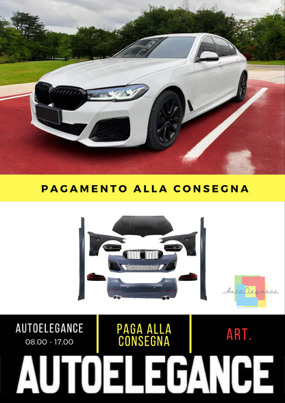 ⭐BODYKIT SUITABLE FOR BMW 5 Series F10 (2010-2017) Conversion to G30 LCI design⭐ 