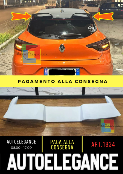 1834💥SPOILER ADATTO PER RENAULT CLIO 5 V 2019+ GREZZO CUP💥
