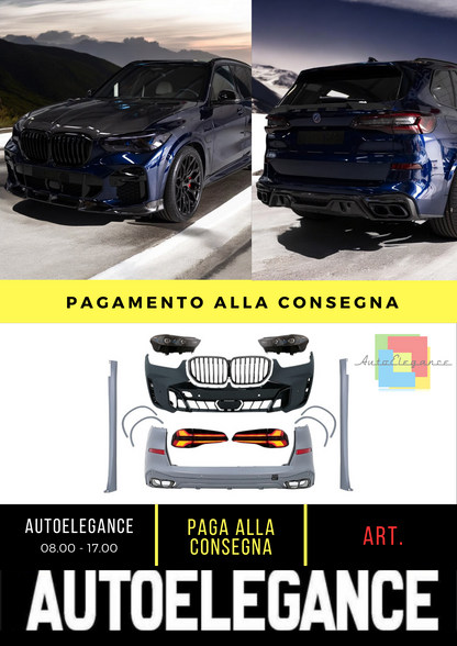 ⭐BODYKIT SUITABLE FOR BMW X5 G05 (2019-2022) Conversion to LCI 24 M-Tech Design⭐ 