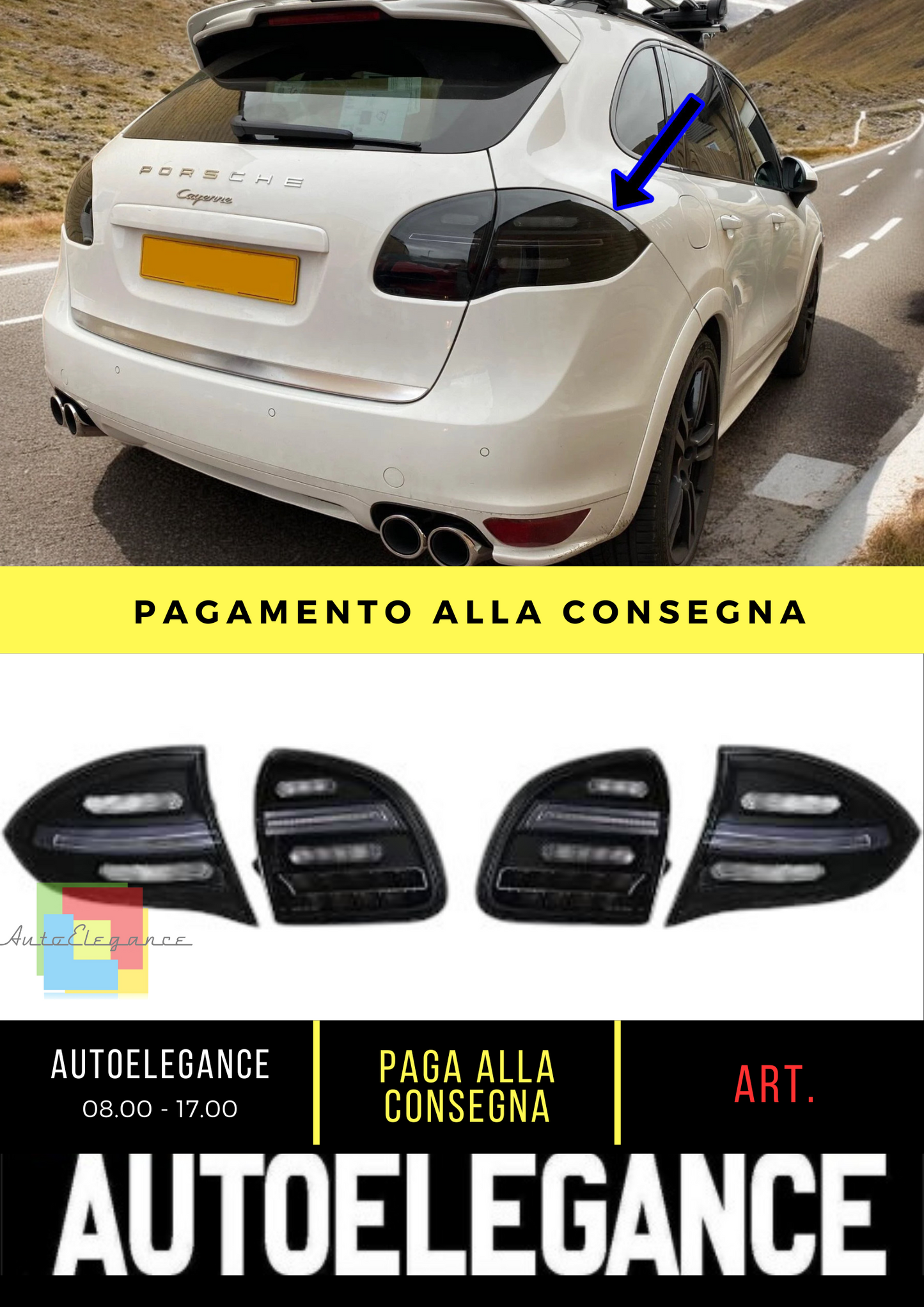 🔥Set di luci posteriori  ADATTO PER Porsche Cayenne 10-14 Design🔥