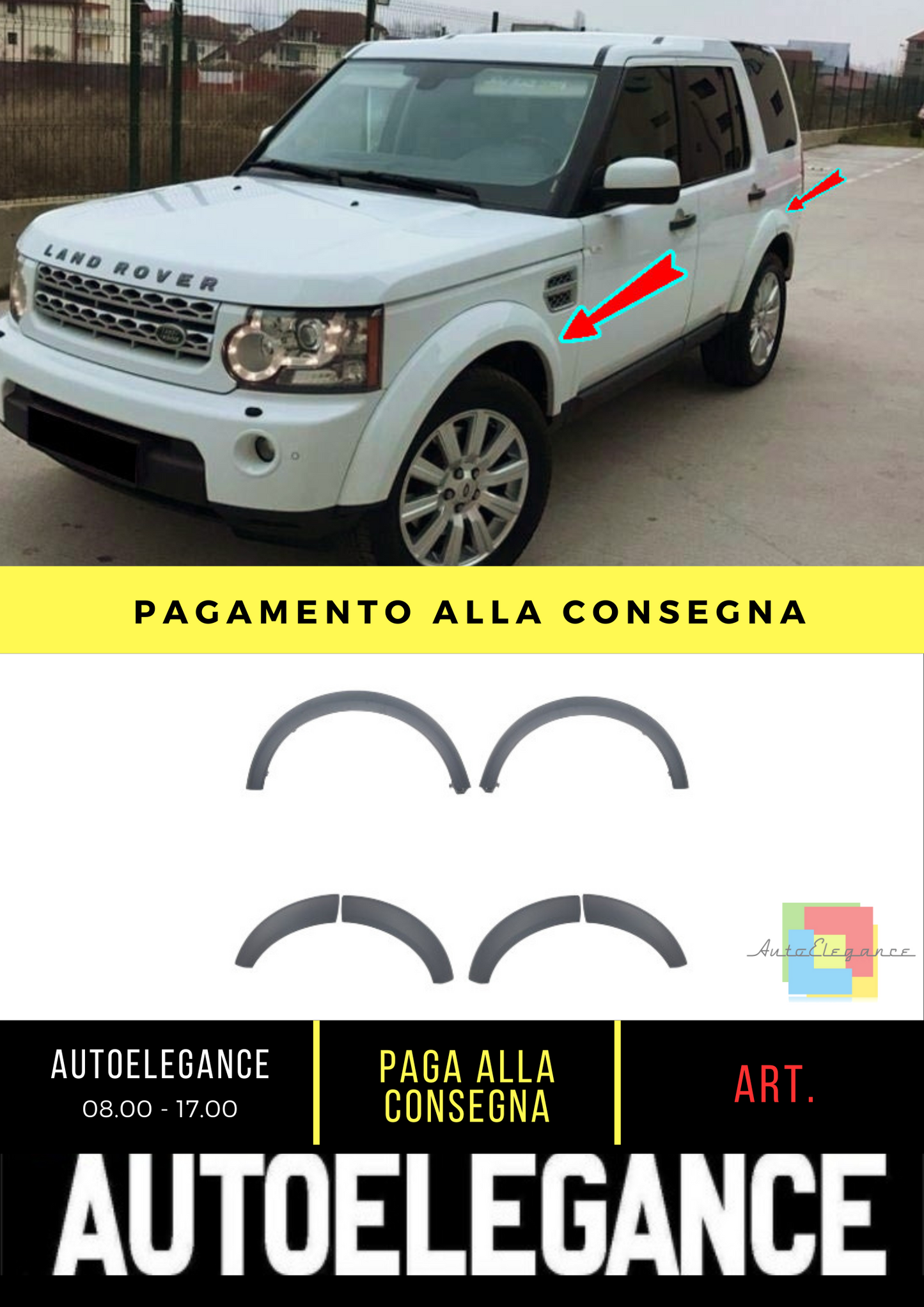 ✨Mudguards suitable for Land Rover Range Rover Discovery IV 09-16✨