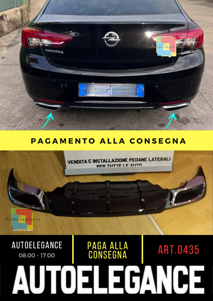 💥0435 DIFFUSORE ADATTO PER INSIGNIA B STATION 2018+ NERO LUCIDO💥