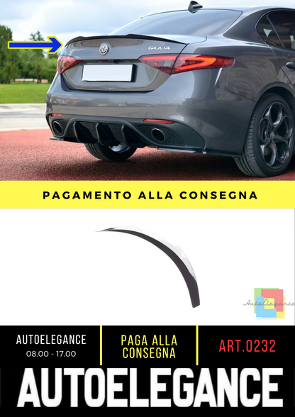 0232❄️Tappo Spoiler adatto per Alfa Romeo Giulia❄️