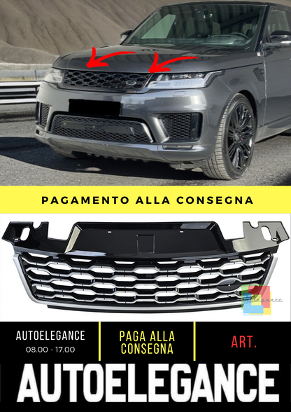 🔥Griglia Performance Nero Argento per Range Rover Sport L494 2017-2022🔥