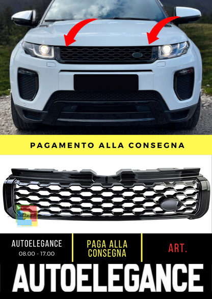 🔥Griglia Sport Black Gloss adatta per Range Rover Evoque L538 2015-2018🔥