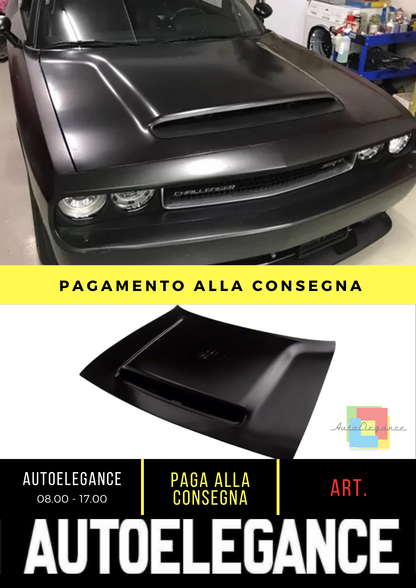 ⭐Cofano Alluminio Stile Demon adatto per Dodge Challenger 2008-2020⭐