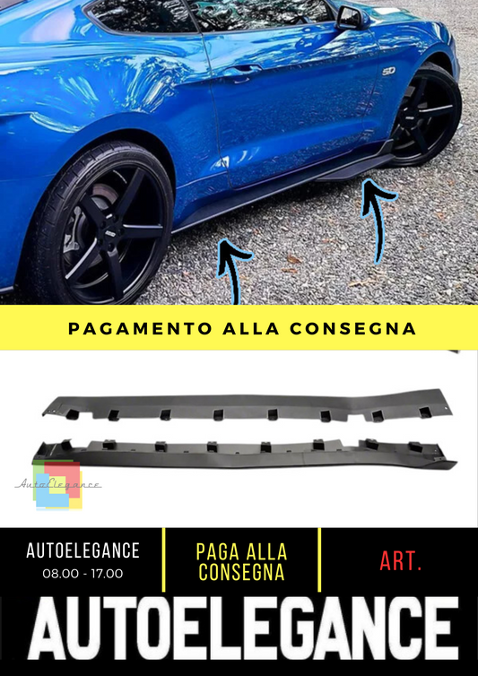 ✨Minigonne laterali stile MP GT500 adatta per Mustang 2015-2019 GT EcoBoost V6✨