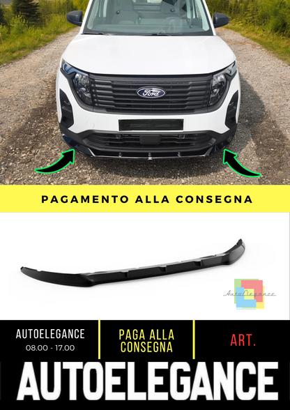 🔥Splitter anteriore adatto per Ford Transit Courier Mk2 (2023-)🔥