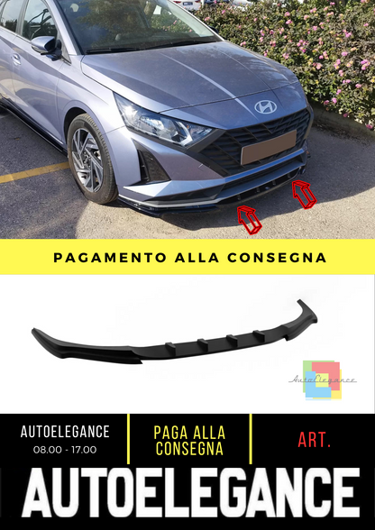 🔥Hyundai i20 Mk3 Facelift Front Splitter (2023-)🔥