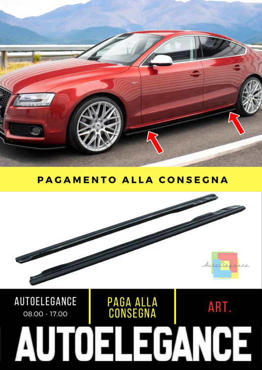 🔥Side Skirts suitable for Audi S5 / A5 / A5 S-Line 8T / 8T FL Sportback🔥