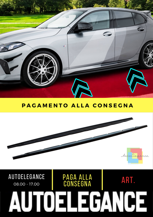⭐Minigonne Laterali Diffusori V.1 adatto per BMW M135i / 1 M-Pack F70⭐