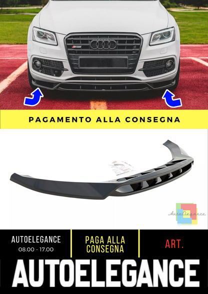 🔥Splitter anteriore adatto per Audi S Q5 Mk1 (8R)🔥