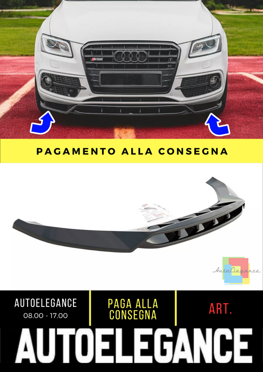 🔥Splitter anteriore adatto per Audi S Q5 Mk1 (8R)🔥