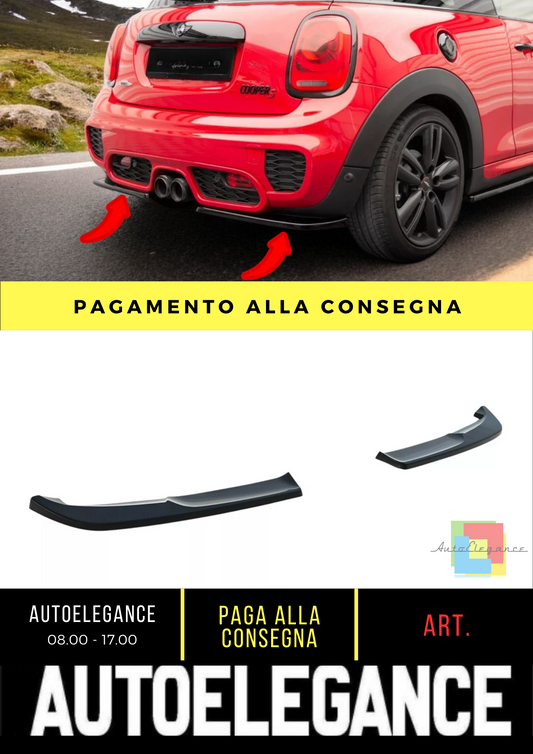 🔥Splitter laterali posteriori adatto per Mini Cooper S John Copper Works F56🔥