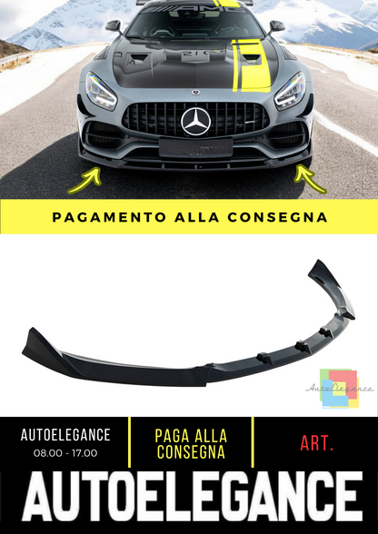 🔥Splitter anteriore adatto per Mercedes-AMG GT C C190 Facelift🔥