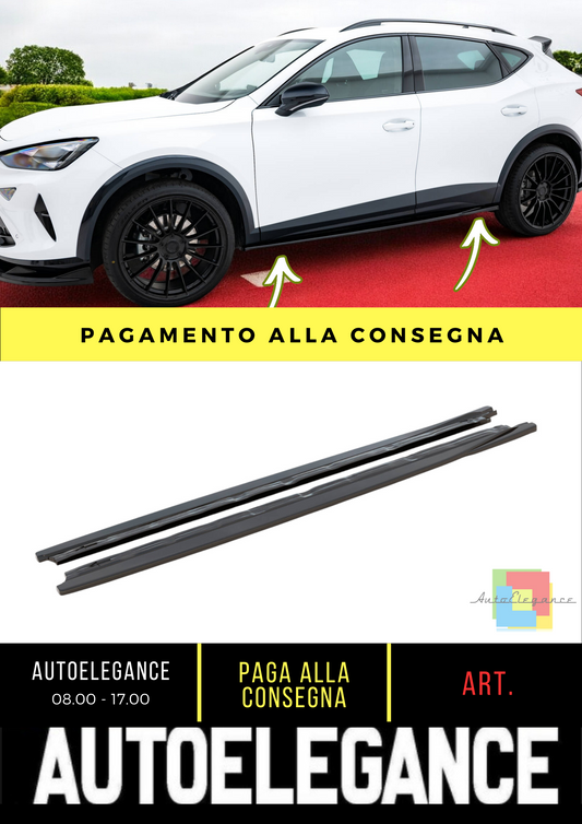 ⭐Under Side Skirts Diffusers V.1 suitable for Cupra Formentor Mk1 Facelift⭐