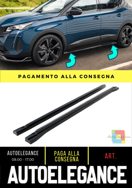⭐Under Side Skirts suitable for Peugeot 3008 GT-Line Mk2 Facelift⭐