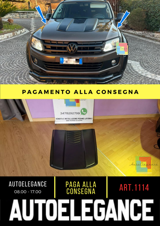 1114⭐PRESA ARIA COFANO ADATTA PER VW AMAROK 2010-2020⭐