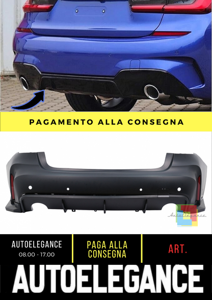 🔥Paraurti posteriore adatto per BMW Serie 3 G20 Berlina (2018-2022) M Design🔥