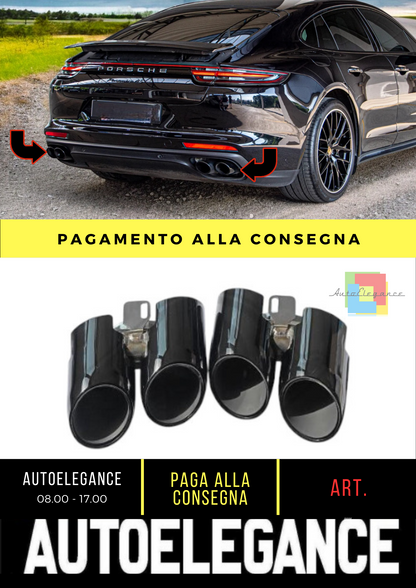 ⭐Exhaust Terminal SUITABLE FOR PORSCHE PANAMERA 14-16 SPORT ⭐