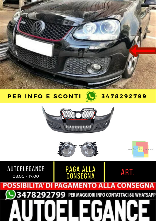 ✨Front bumper GTI Look with SRA suitable for VW Golf 5 (2003-2009) ✨ 