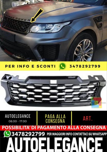 ✨SVR Look Front Grille Suitable for Range Rover Sport L494 (2013-2017)✨